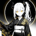 白黒女鬼高生さん 3枚目