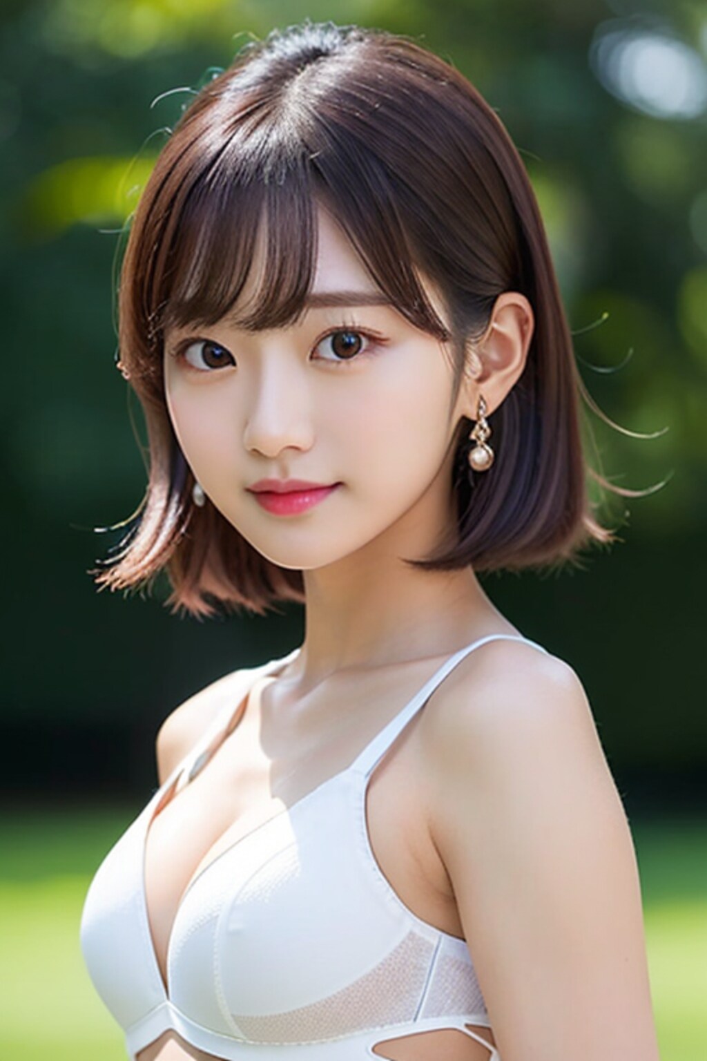 スケールアップと高画質化の比較(顔アップ