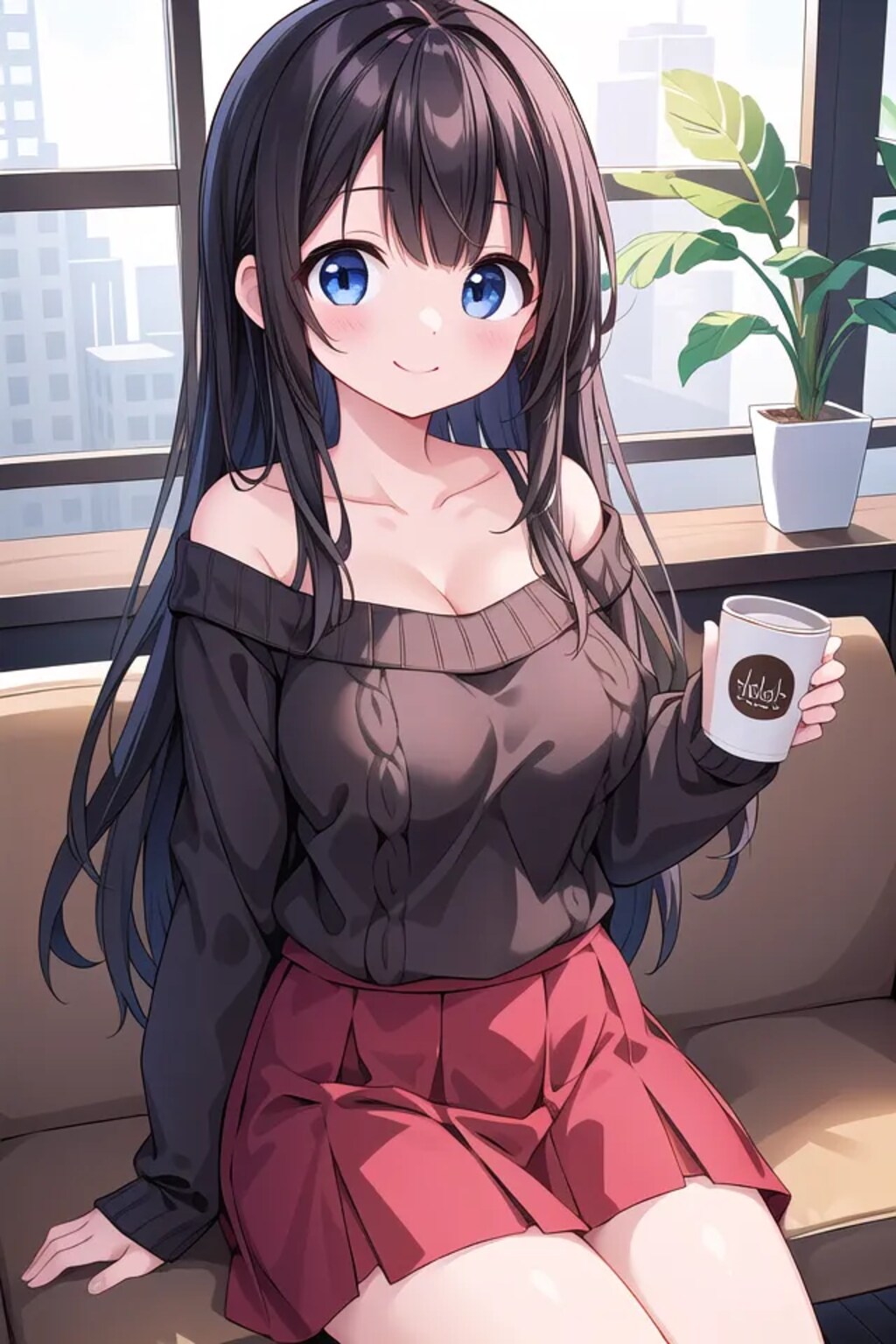 隣、座らないの？