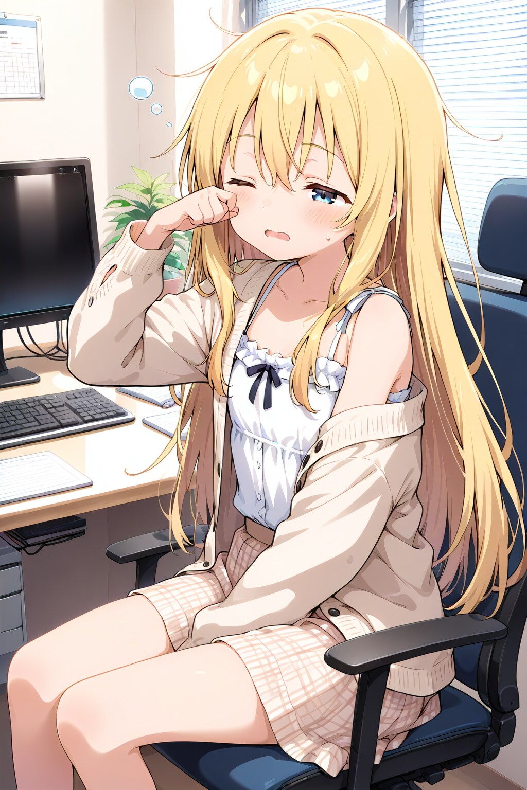 やばっ、本気寝してた | の人気AIイラスト・グラビア
