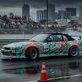 S13シルビアオープンカーのドリ車 2枚目