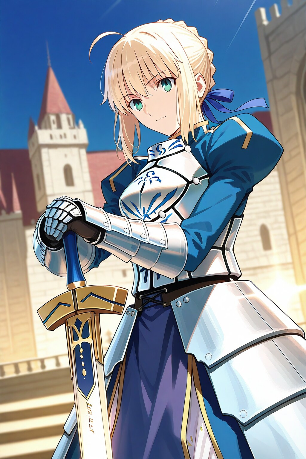 【騎士王　セイバー】　by #UNICORN Ver.