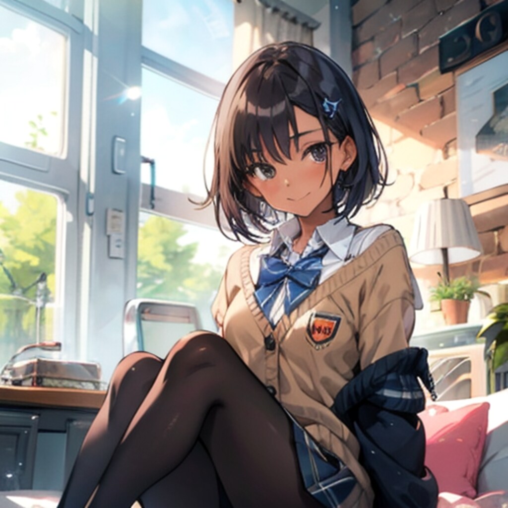 褐色ＪＫ　TOPAZちゃん