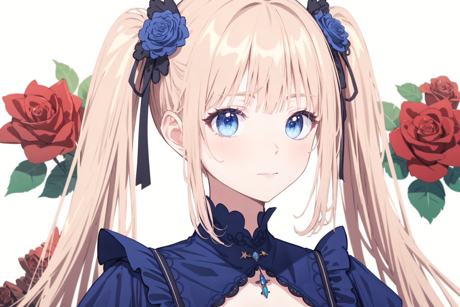 ツインテゴシックちゃん | の人気AIイラスト・グラビア