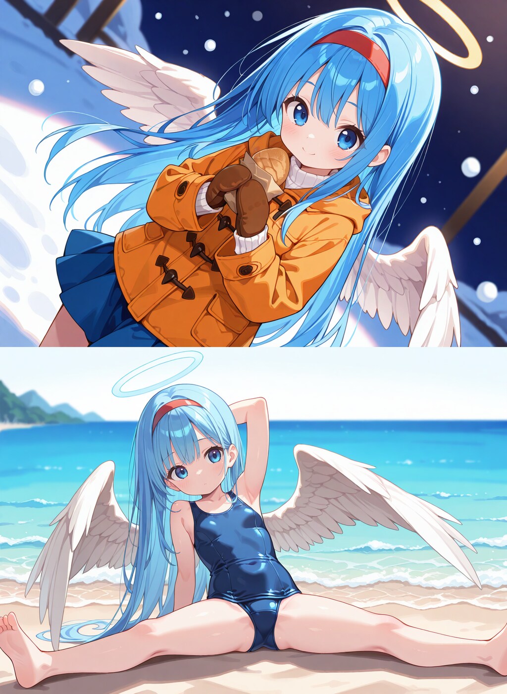 天使ちゃん・たい焼きと……？