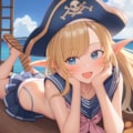 海賊企画アフター　エルフさん海賊コスチューム(ちちぷい修正版) 10枚目