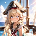 海賊企画アフター　エルフさん海賊コスチューム(ちちぷい修正版) 4枚目