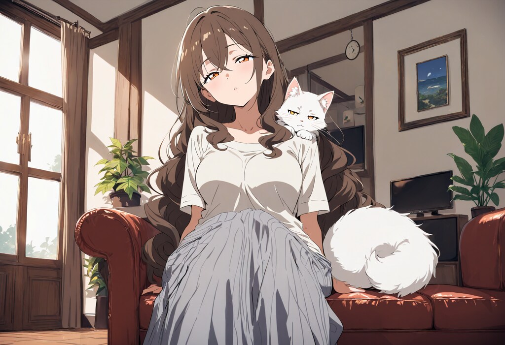 ナナさんと猫