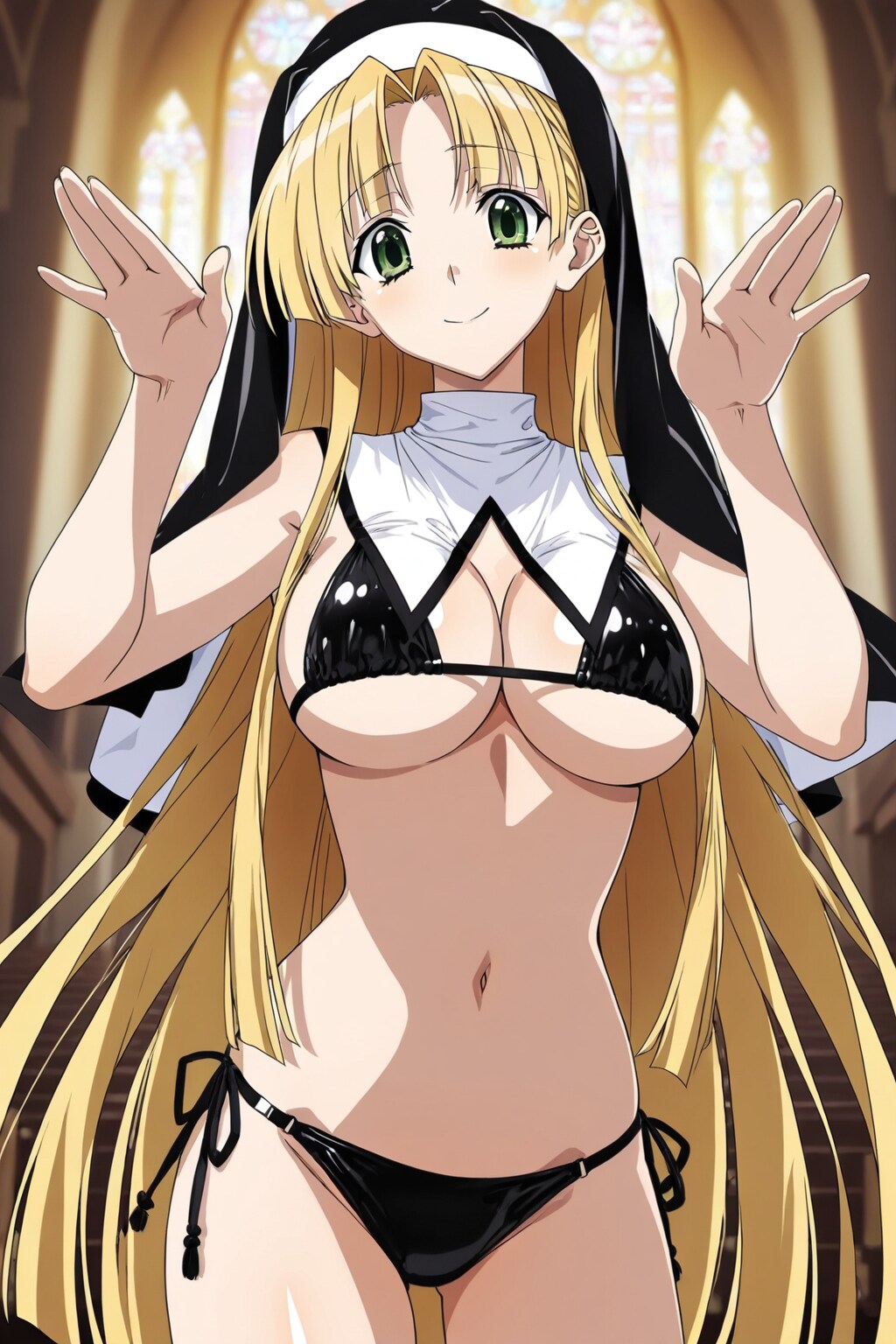 ビキニシスターなアーシア👙⛪️❤️