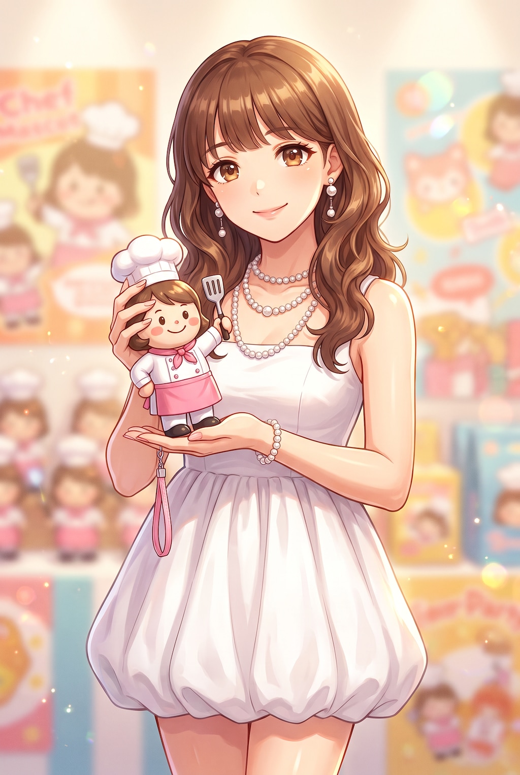 微笑む厨房の小天使