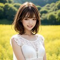 菜の花畑の れなちゃん 9枚目