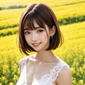 菜の花畑の れなちゃん 8枚目