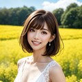菜の花畑の れなちゃん 6枚目