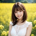菜の花畑の れなちゃん 10枚目