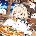 マッタリと食す✨( -ω-)🍕👻👻✨ 8枚目