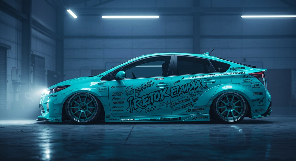 トヨタプリウスのドリ車