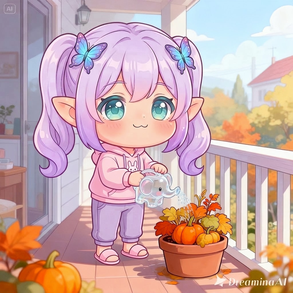 かぼちゃのあかちゃん、おおきくなあれ！