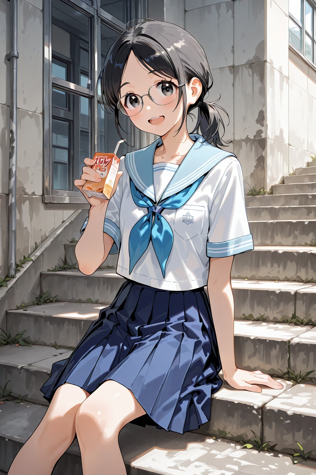 眼鏡×公立ダサ制服女子３７
