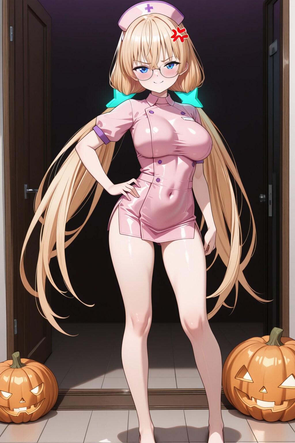 アンジェラ・バルザック（例のナース服）