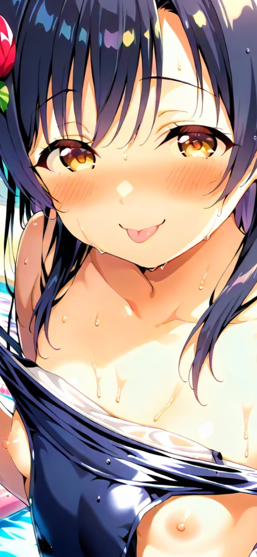 Re. スクール水着を脱ぎましょう⑤⑥⑦⑧縦長extension　ほたるん（一条蛍）