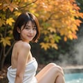 温泉と紅葉 4 6枚目