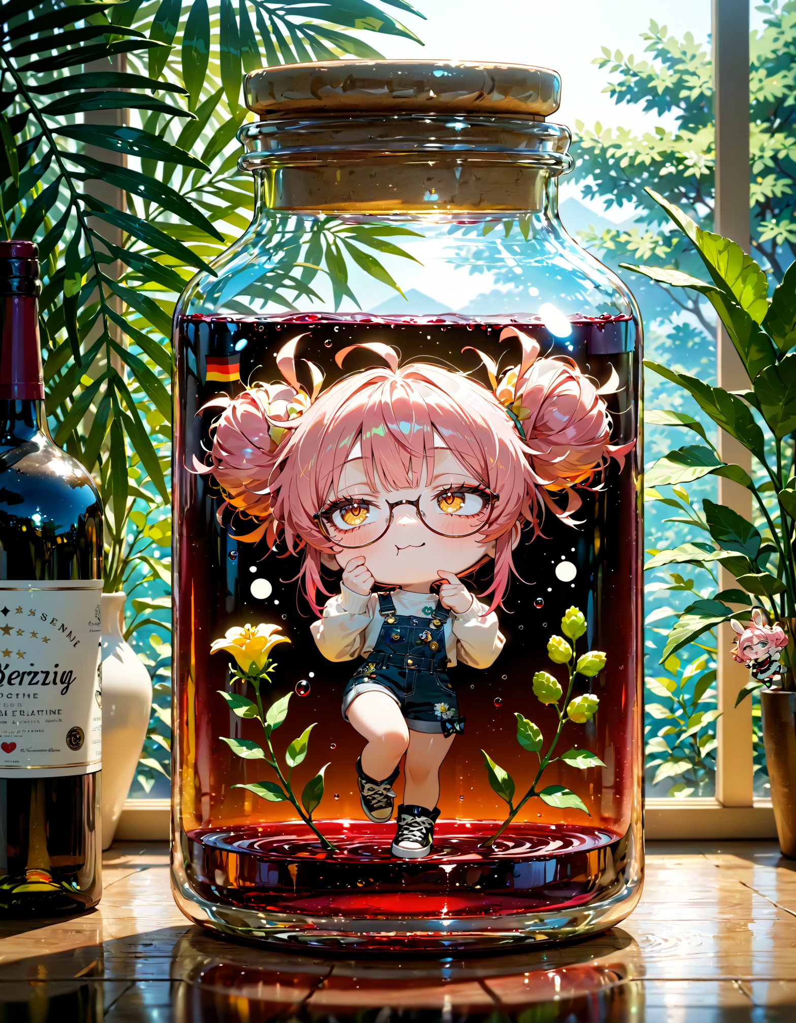 今日は何の日？　ドイツワインの日 | の人気AIイラスト・グラビア