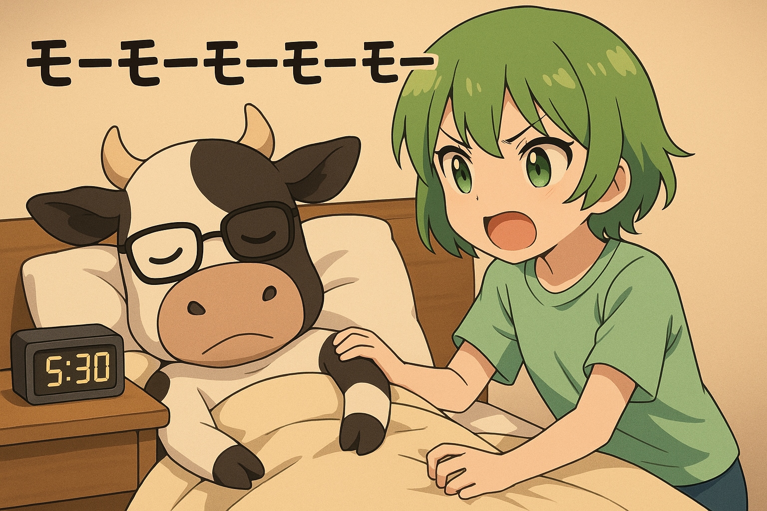 モーニングコール(07/29) | の人気AIイラスト・グラビア