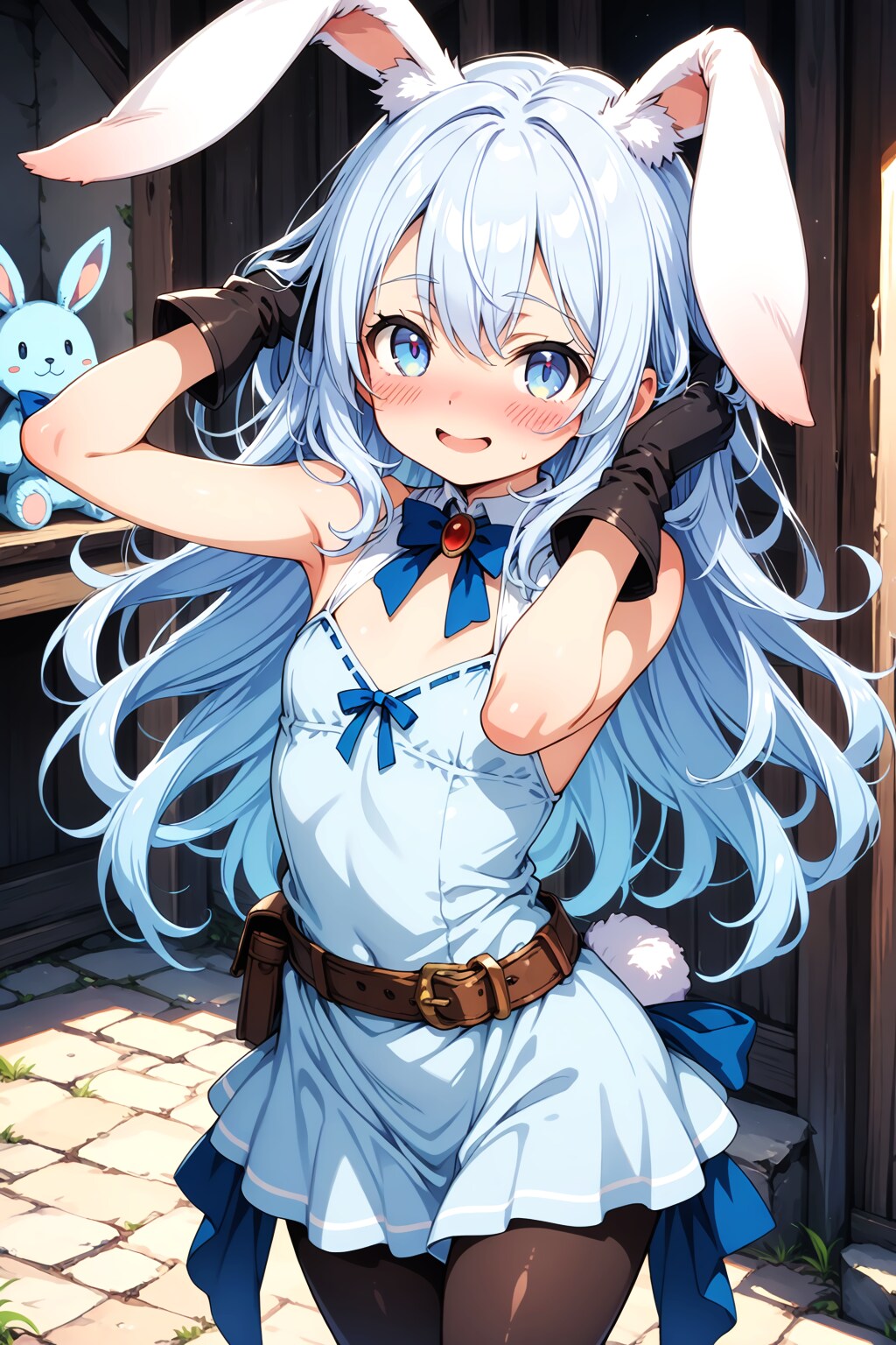 パステルブルーの跳躍
