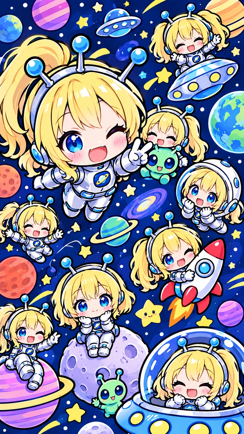 宇宙からの伝言 | の人気AIイラスト・グラビア