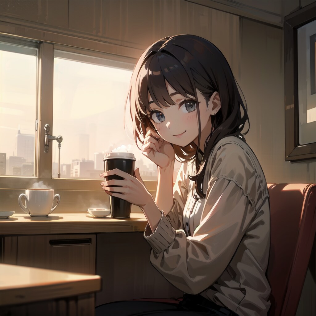 朝のコーヒー