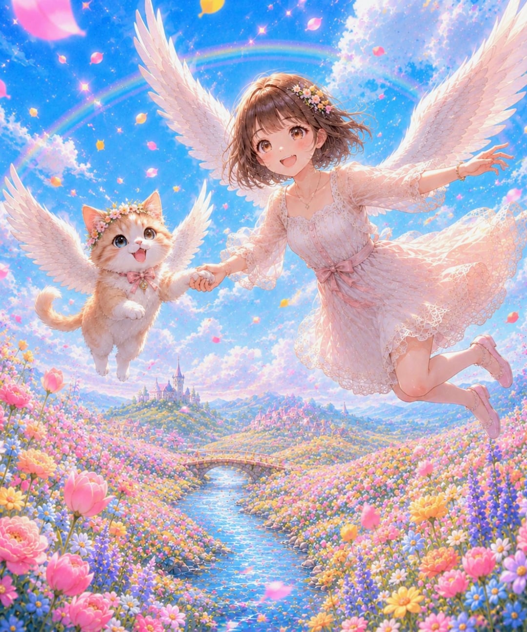 手をつないで | の人気AIイラスト・グラビア