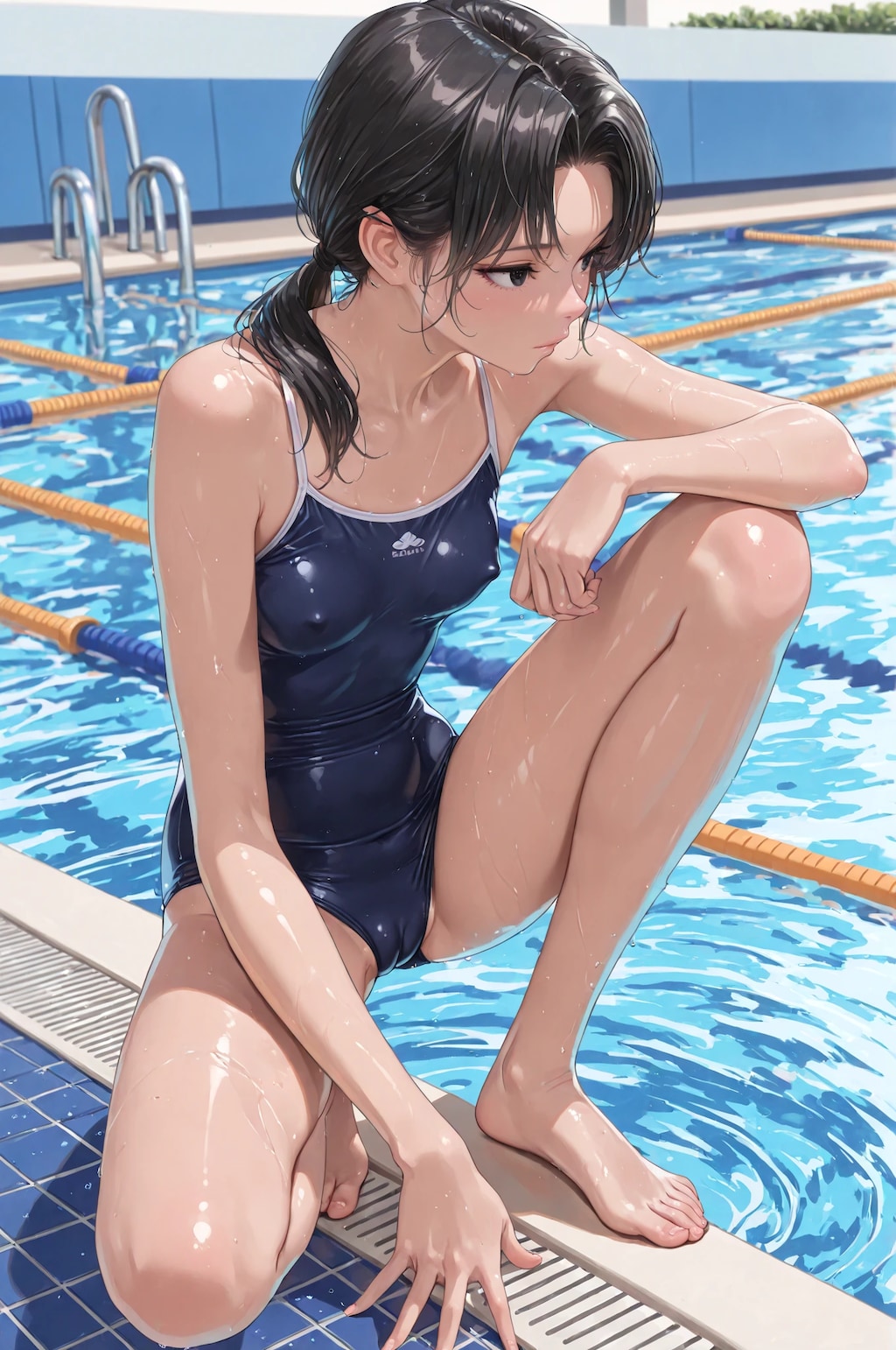 平日・日中・プール