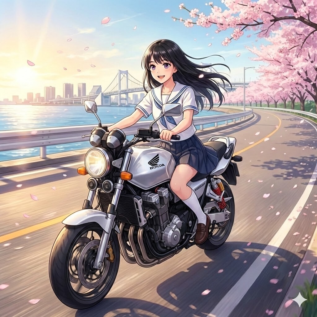 春風のツーリング