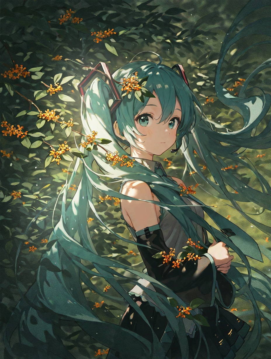 金木犀 with ミク | の人気AIイラスト・グラビア