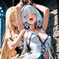 敗北フタナリ姫騎士（立ちバック拷問） 4枚目