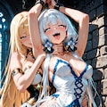 敗北フタナリ姫騎士（立ちバック拷問） 3枚目