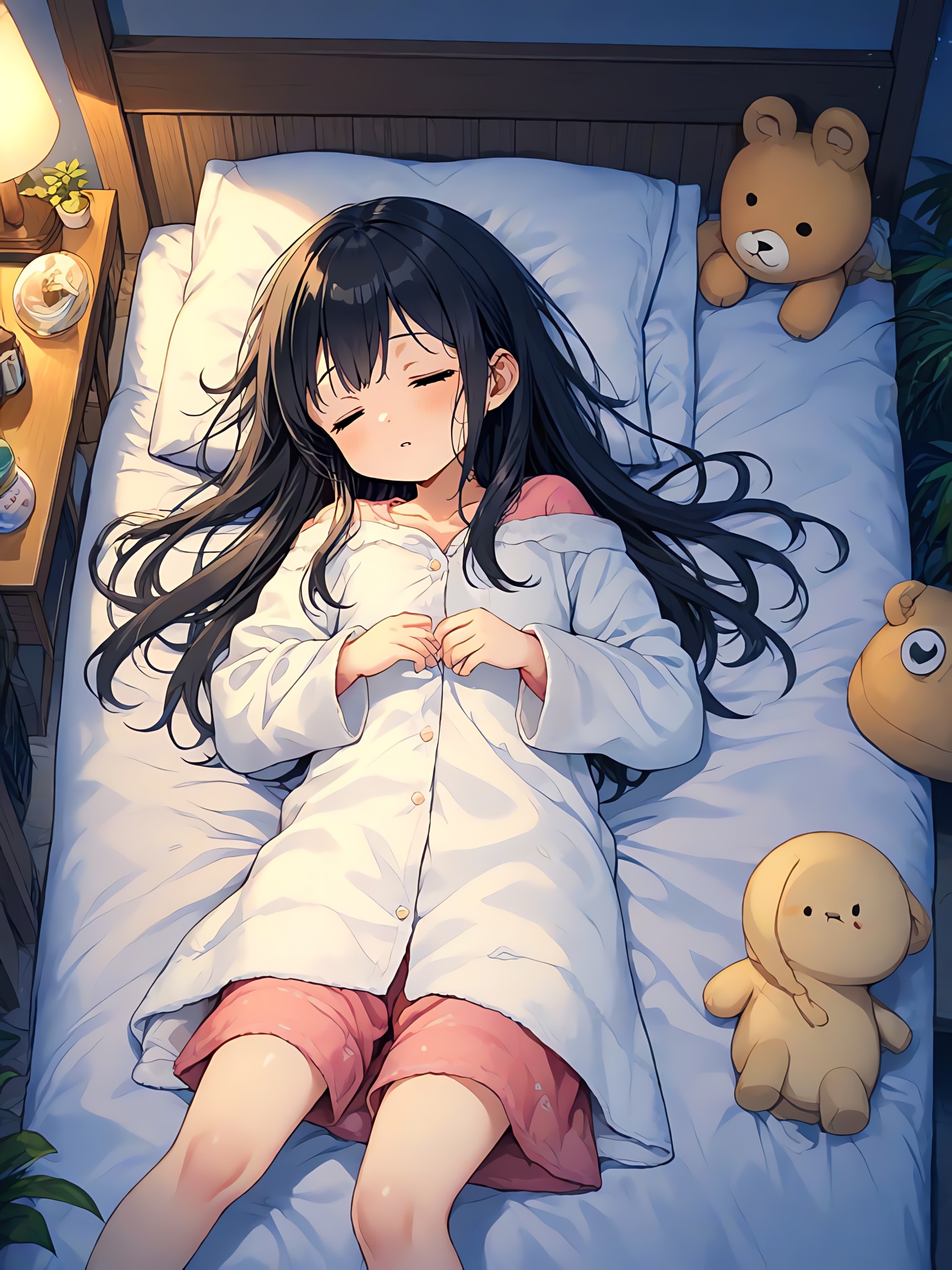 おやすみなさい😴 | の人気AIイラスト・グラビア