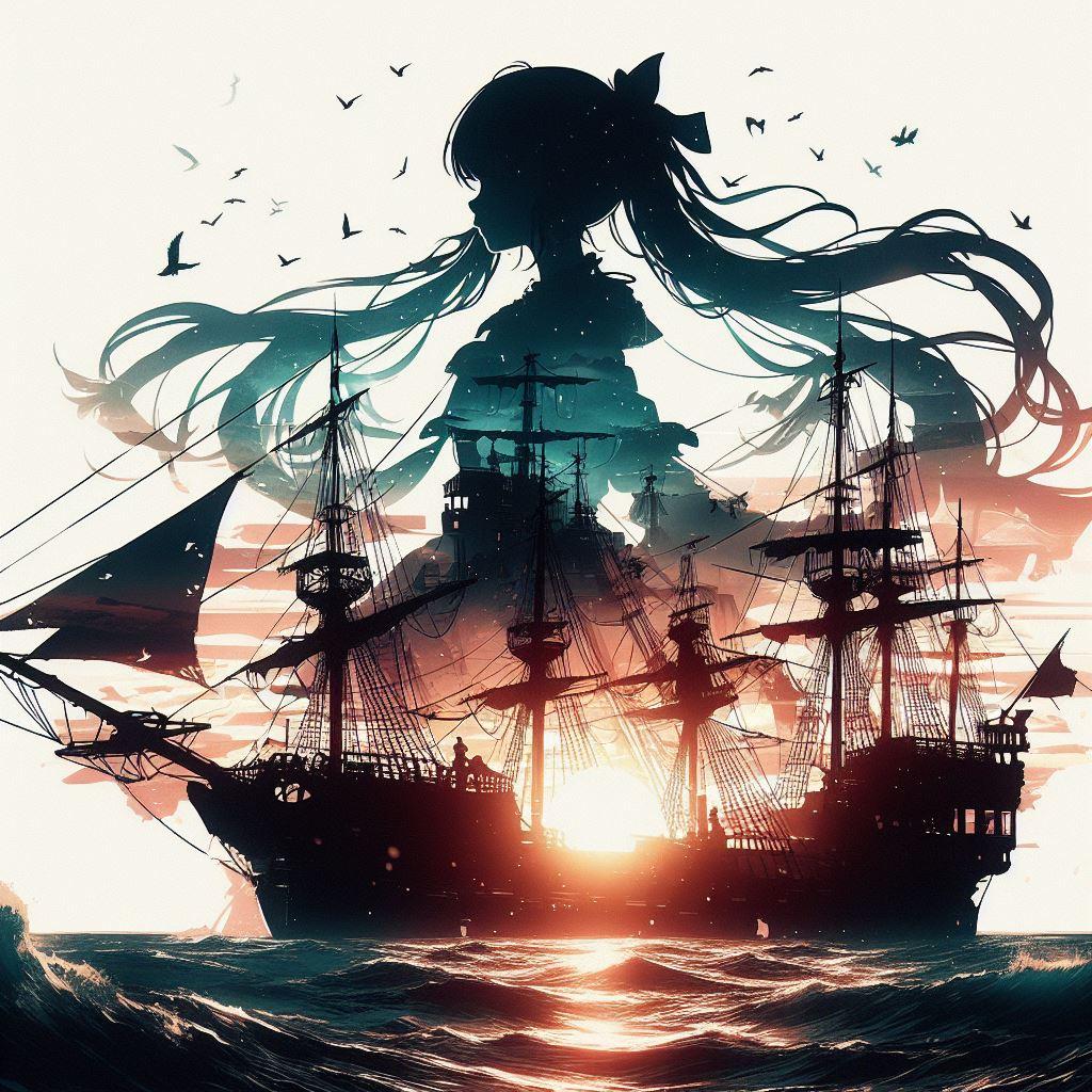 二重露光と少女31