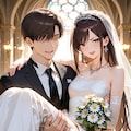 お姫様だっこ 2枚目