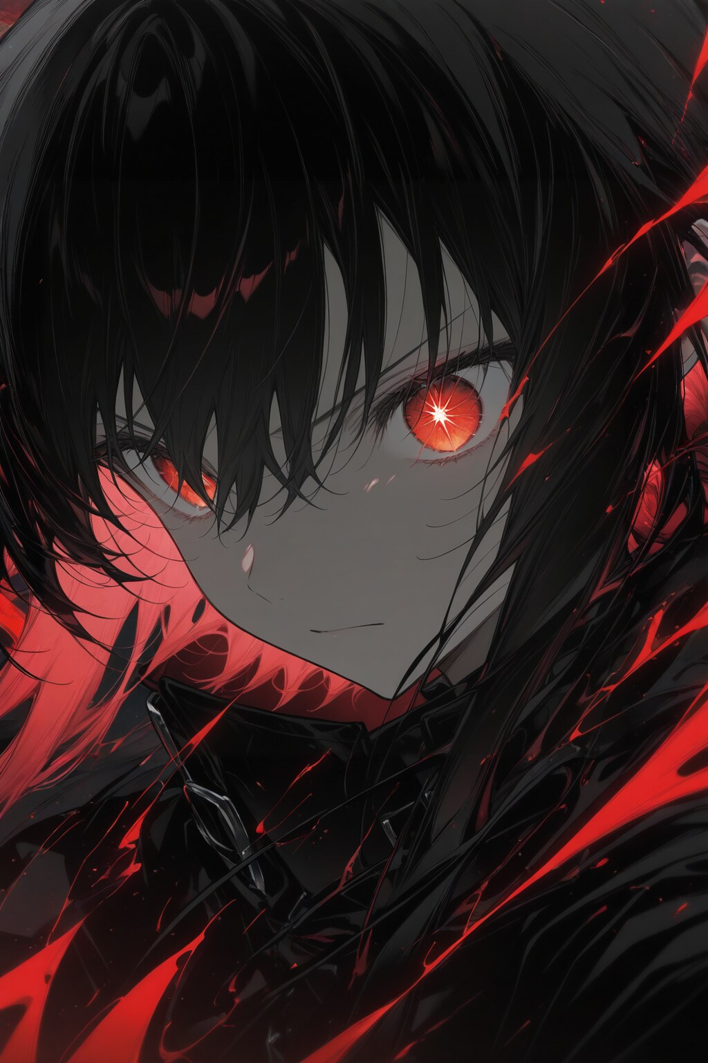 燃える眼
