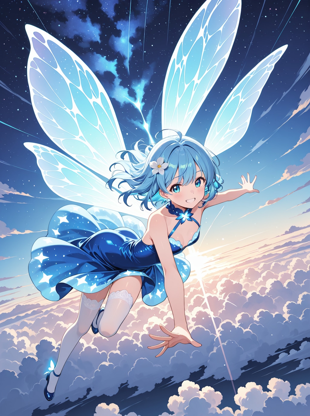 天翔ける蒼き妖精②