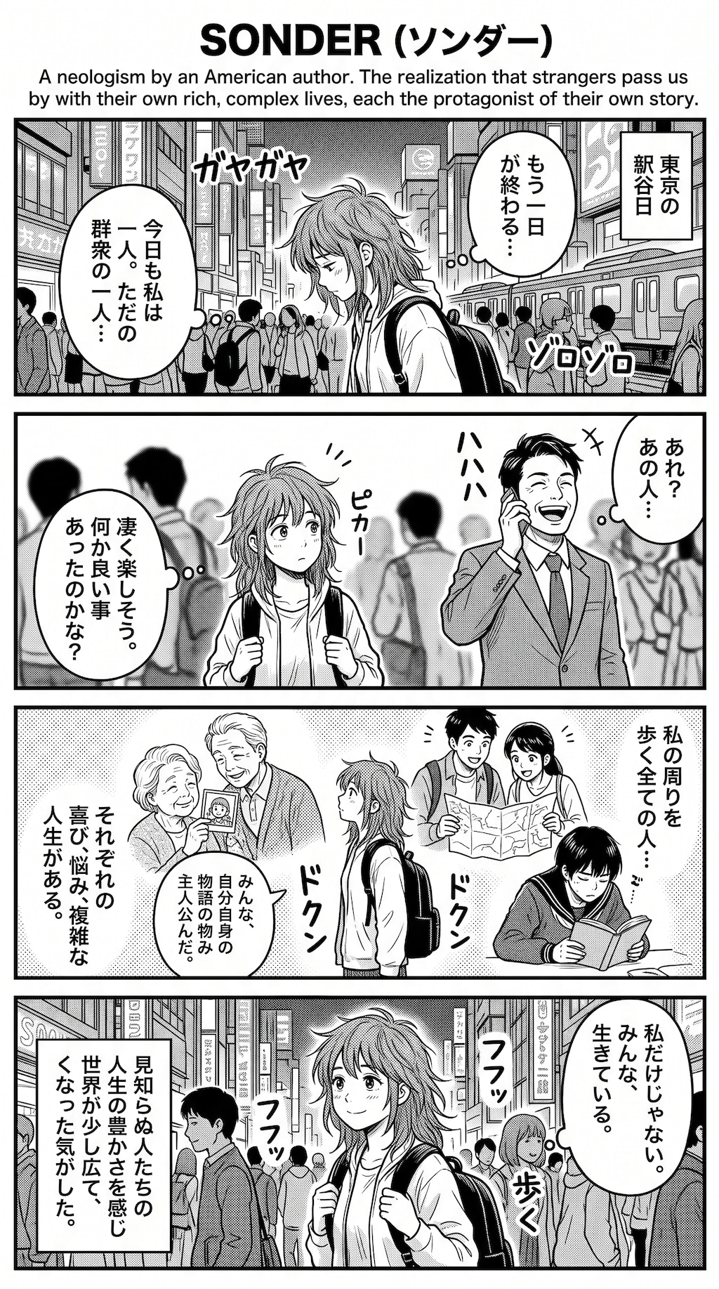 一人だけど、孤独(ひとり)じゃない