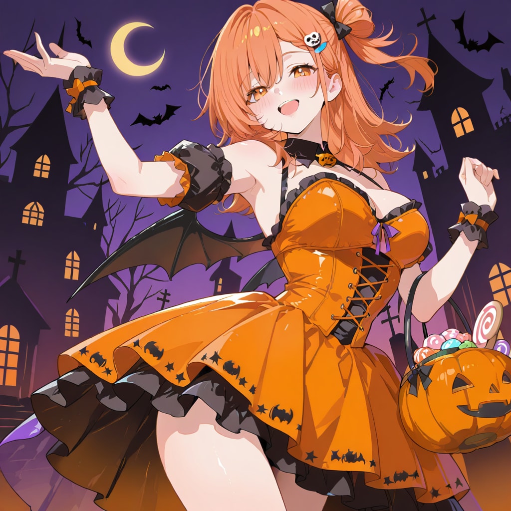 APRICOTハロウィン | の人気AIイラスト・グラビア