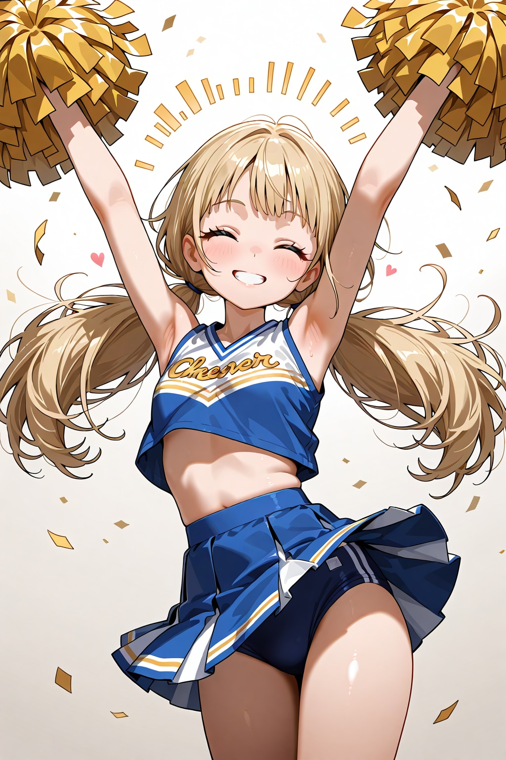 ツインテスマイルふわ髪チア