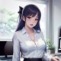 ミニスカートオフィスレディ 4枚目