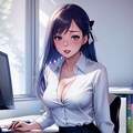 ミニスカートオフィスレディ 2枚目