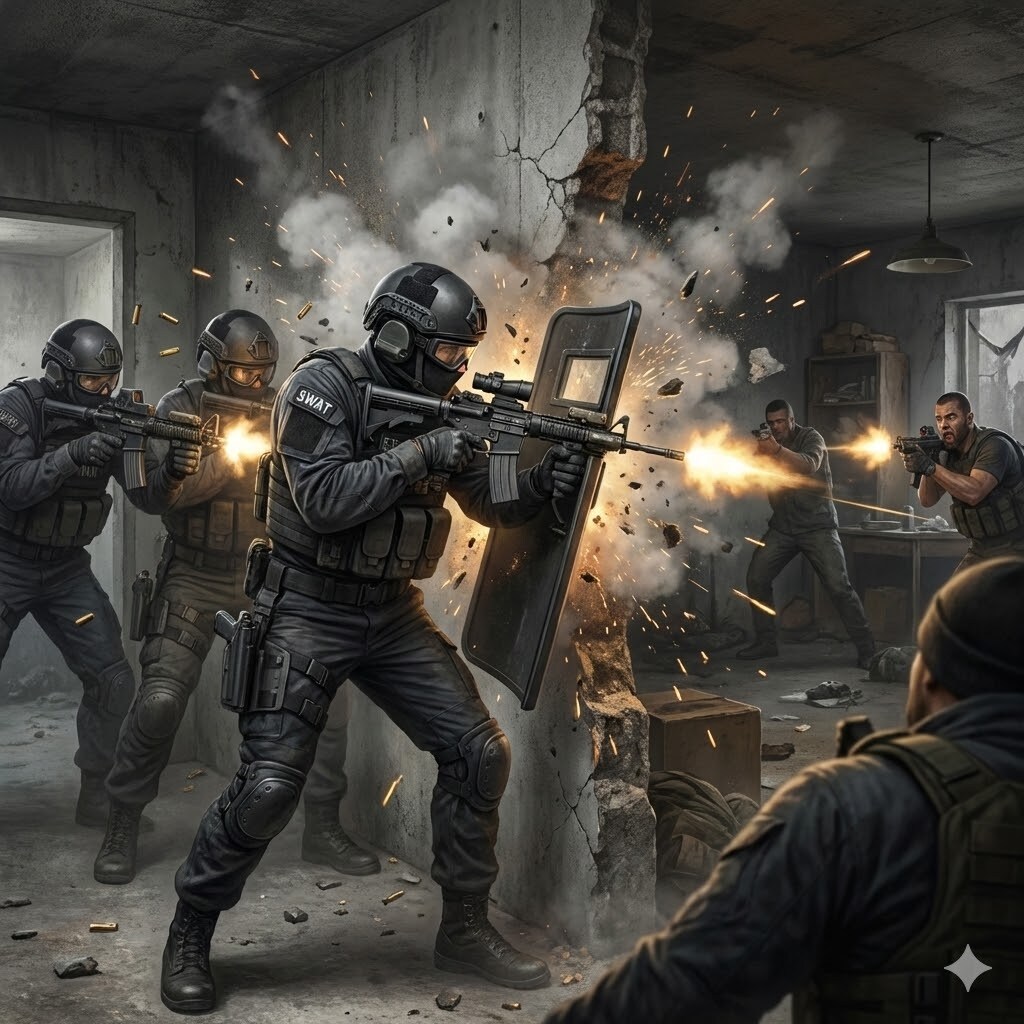 SWATのイラスト | の人気AIイラスト・グラビア