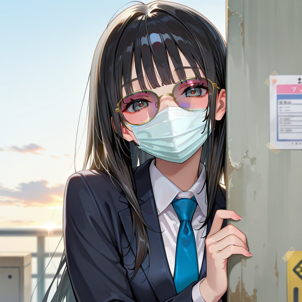 尾行中の仕事ができるお姉さん