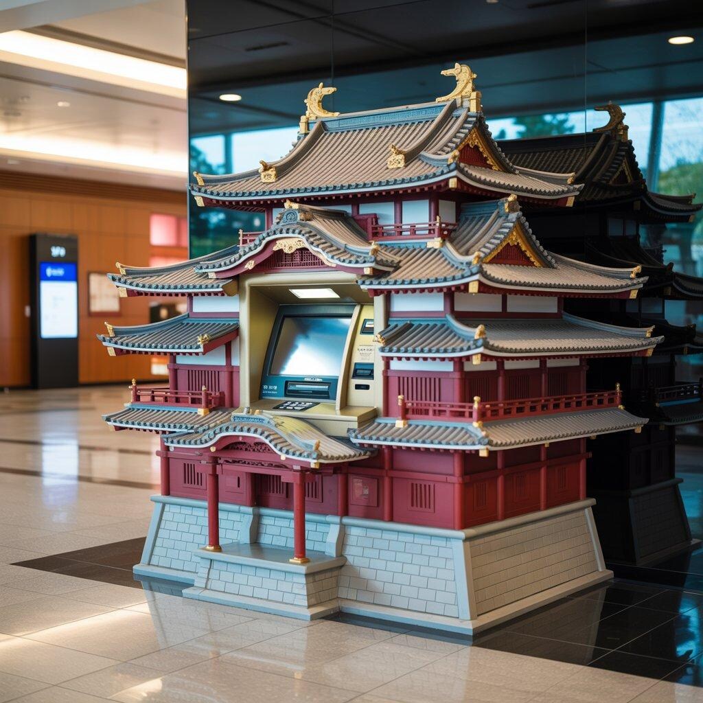 竜宮城っぽいATM