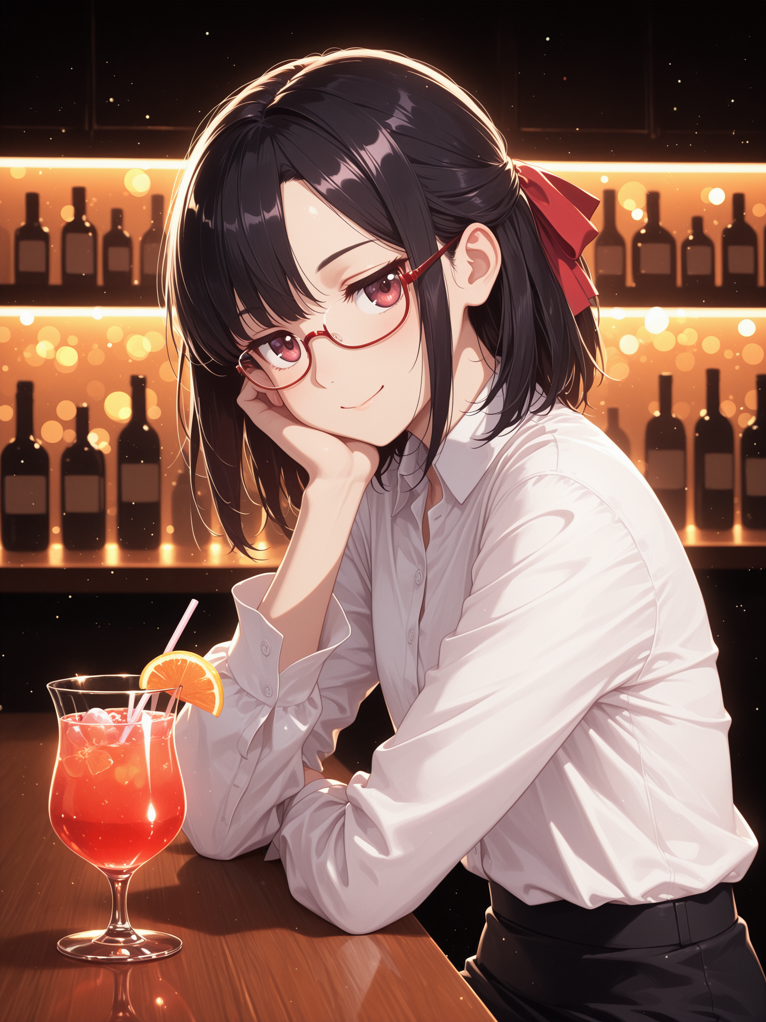 黒瀬さんと仕事明けのバー